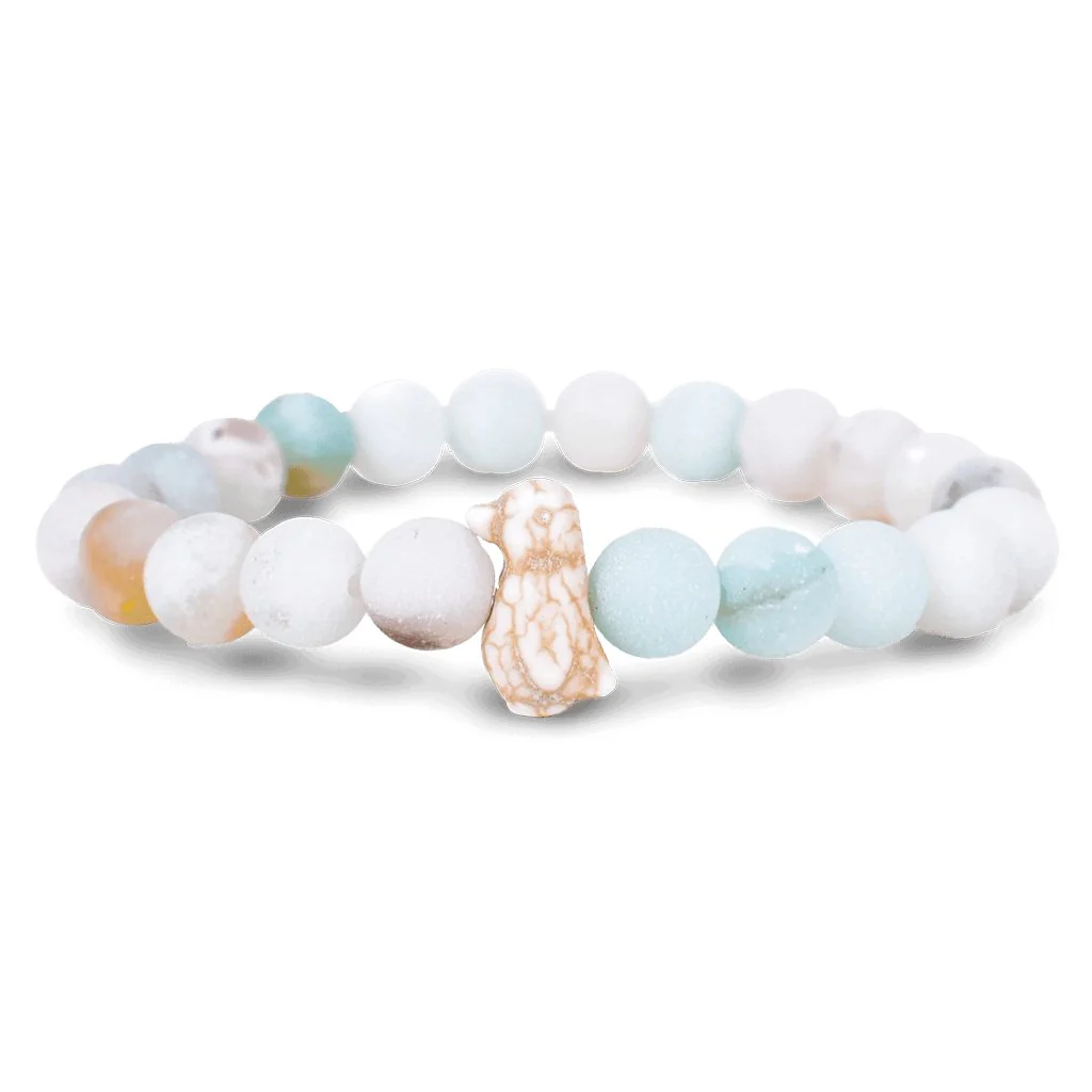 Fahlo : The Passage Bracelet in Sky Stone - Penguin