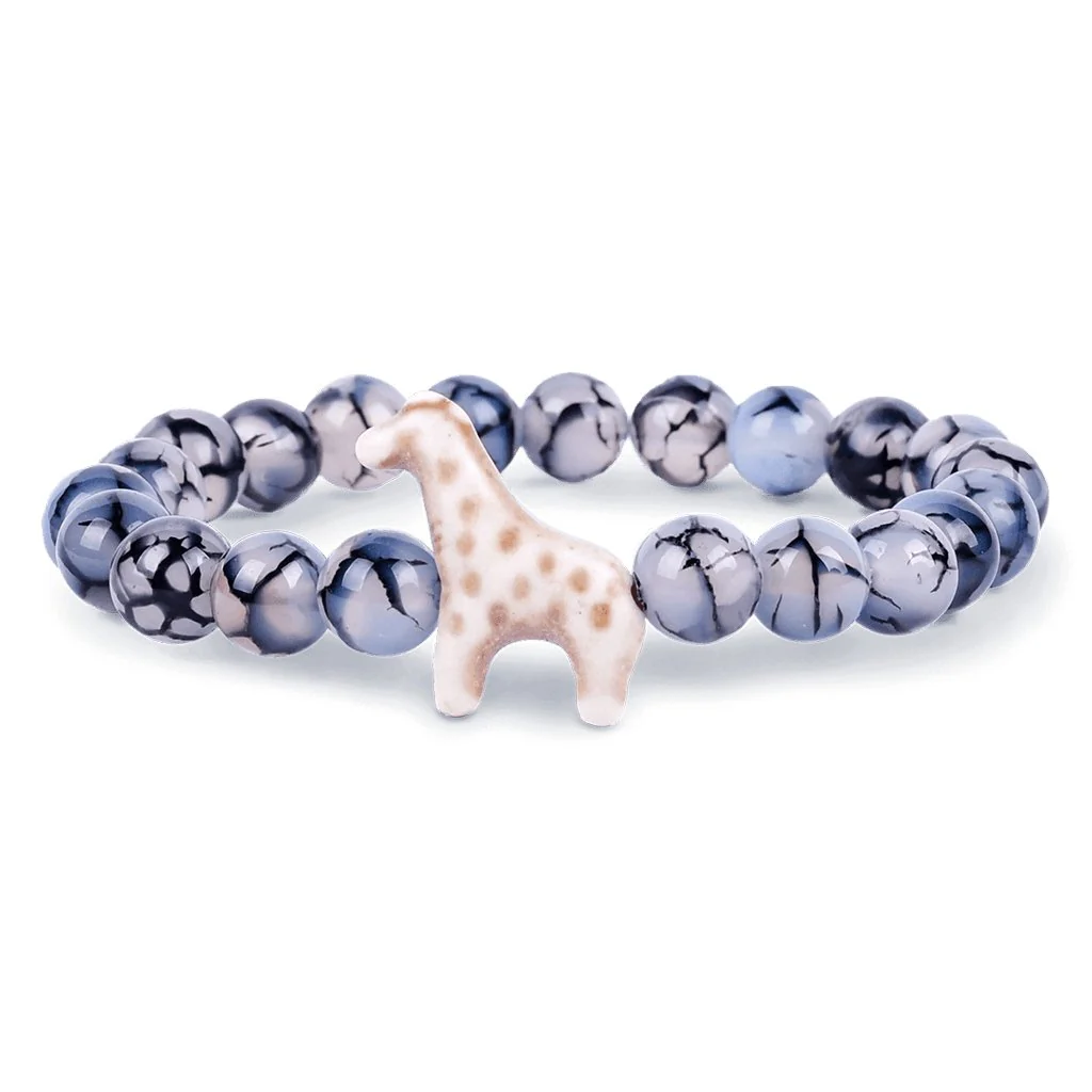 Fahlo : The Trek Bracelet in Keystone - Giraffe