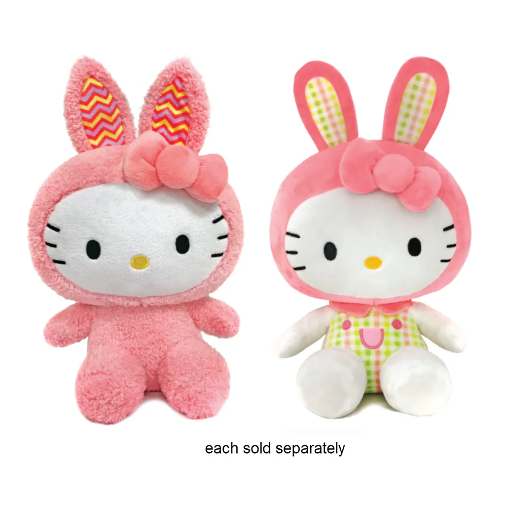Fiesta : Hello Kitty in Pink Bunny Outfit 8.5" - Assorted by style, 1 at random