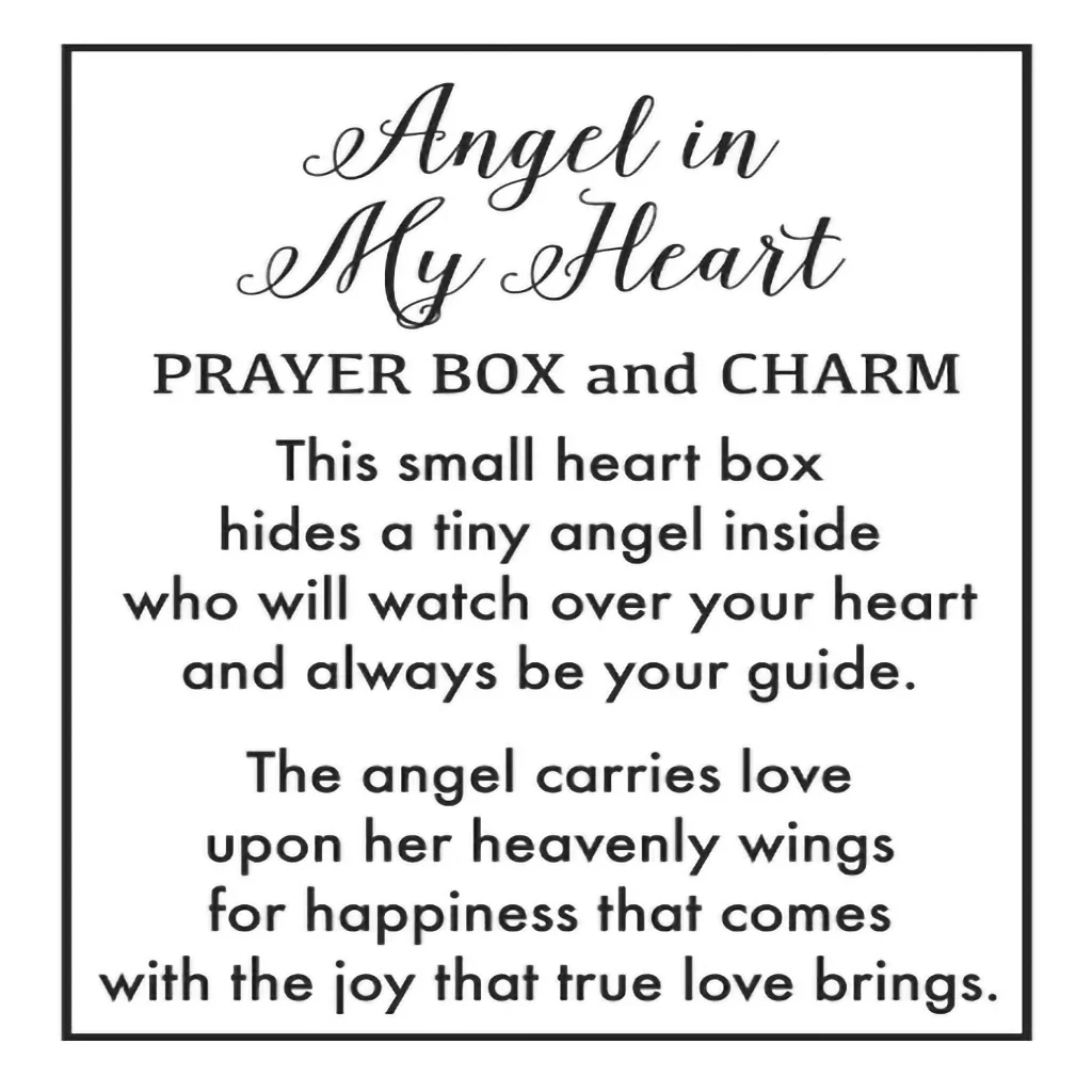 Ganz : Angels In My Heart Prayer Box - Image 2