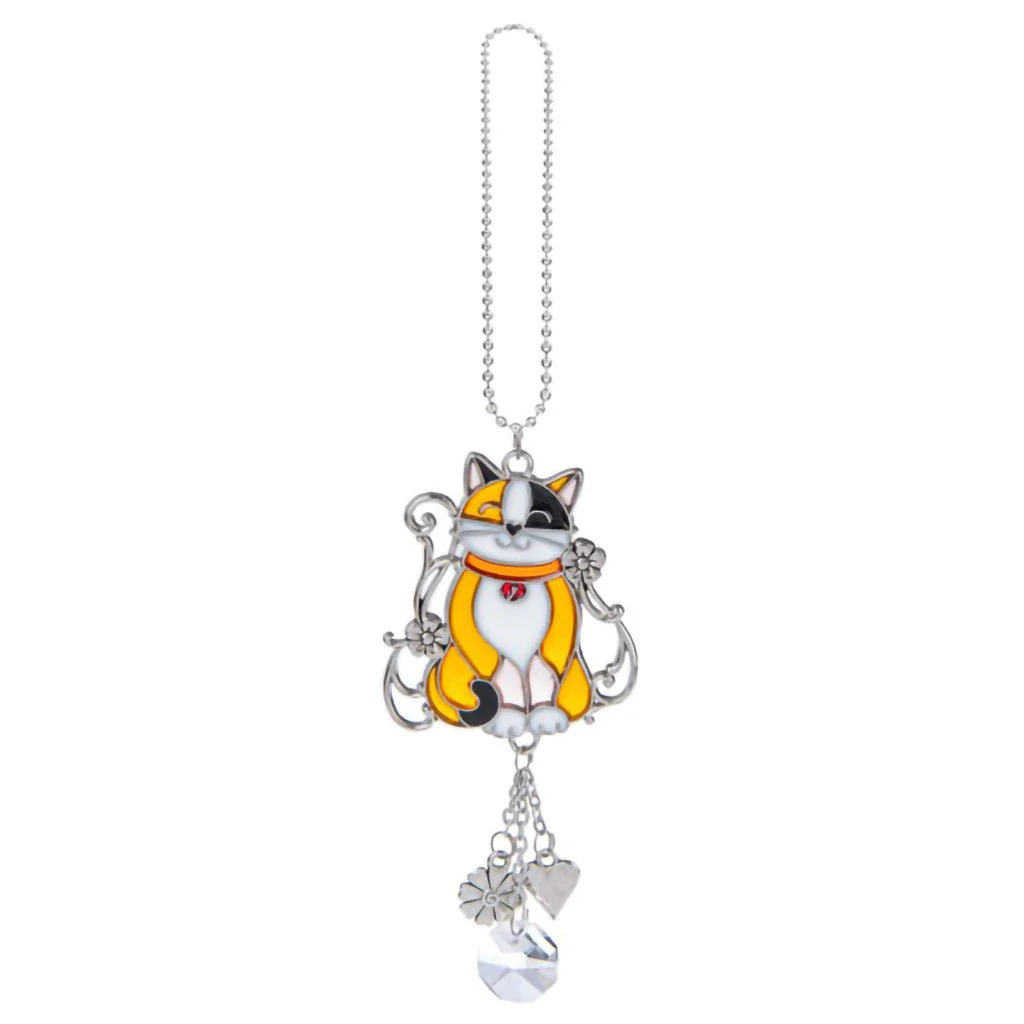 Ganz : Color Car Charm - Calico Cat
