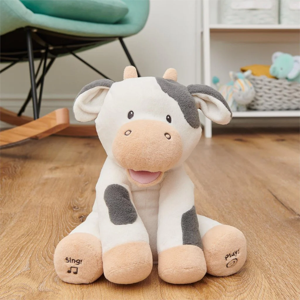 Gund : Animated Buttermilk The Cow, 12" In - Image 2