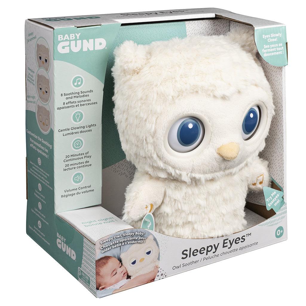 Gund : Sleepy Eyes Owl Bedtime Soother, 8" - Image 8