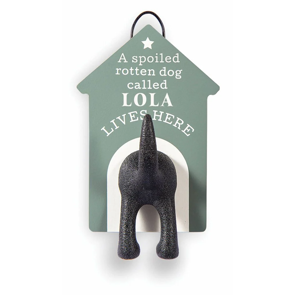 H & H Gifts : Dog Leash Hook - Lola