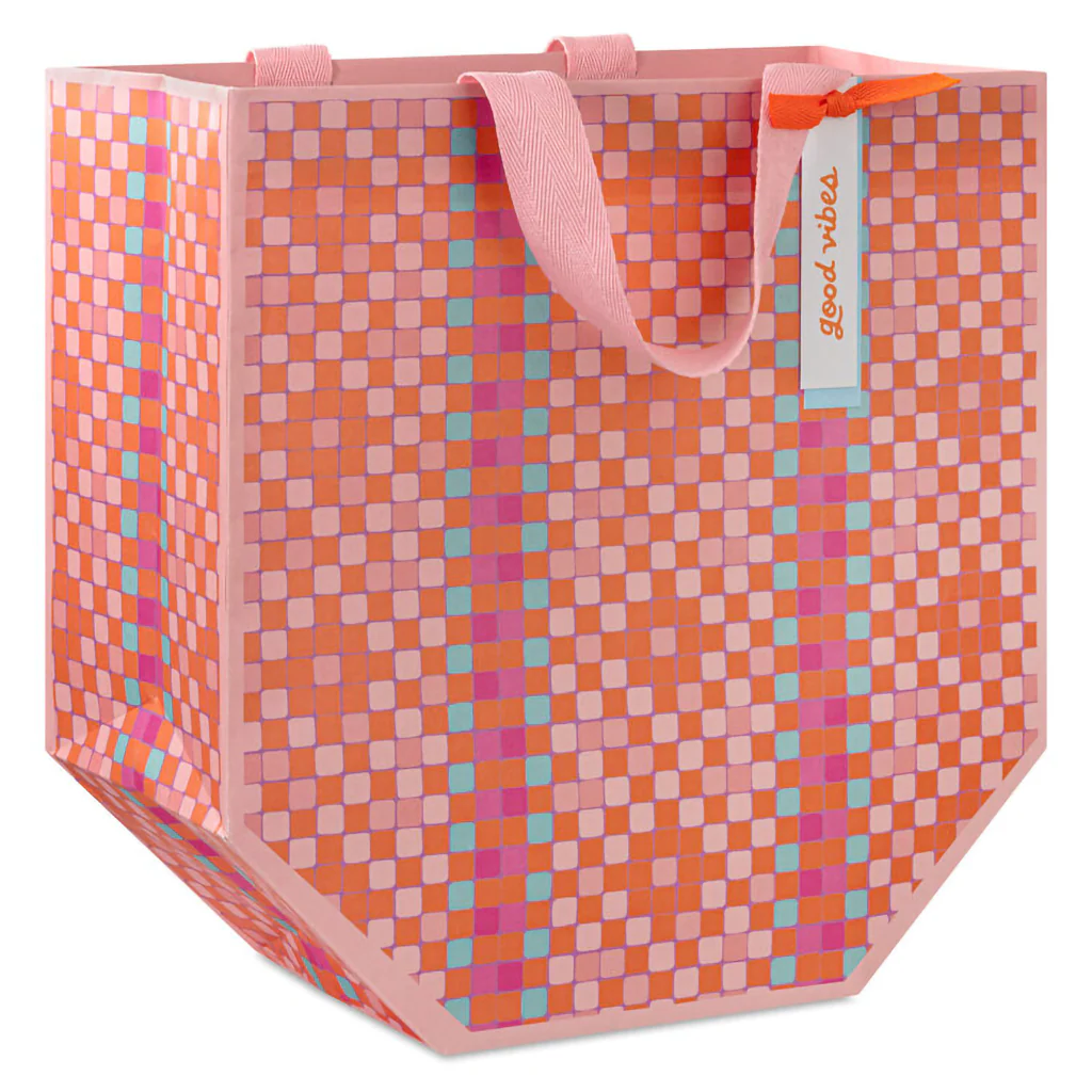Hallmark : 10.3" Diamond Weave Pattern Large Gift Bag - Image 2