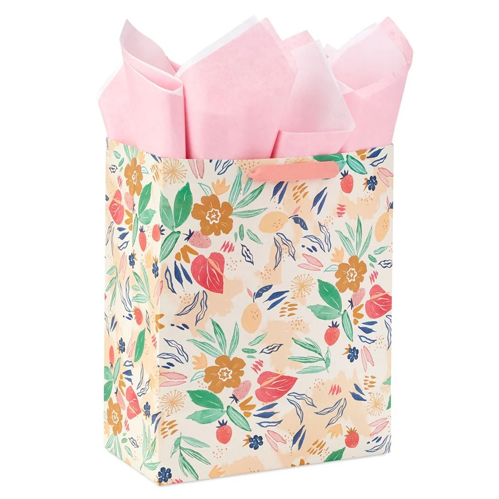Hallmark : 13" Mom Floral Large Gift Bag With Tissue Paper - Image 6