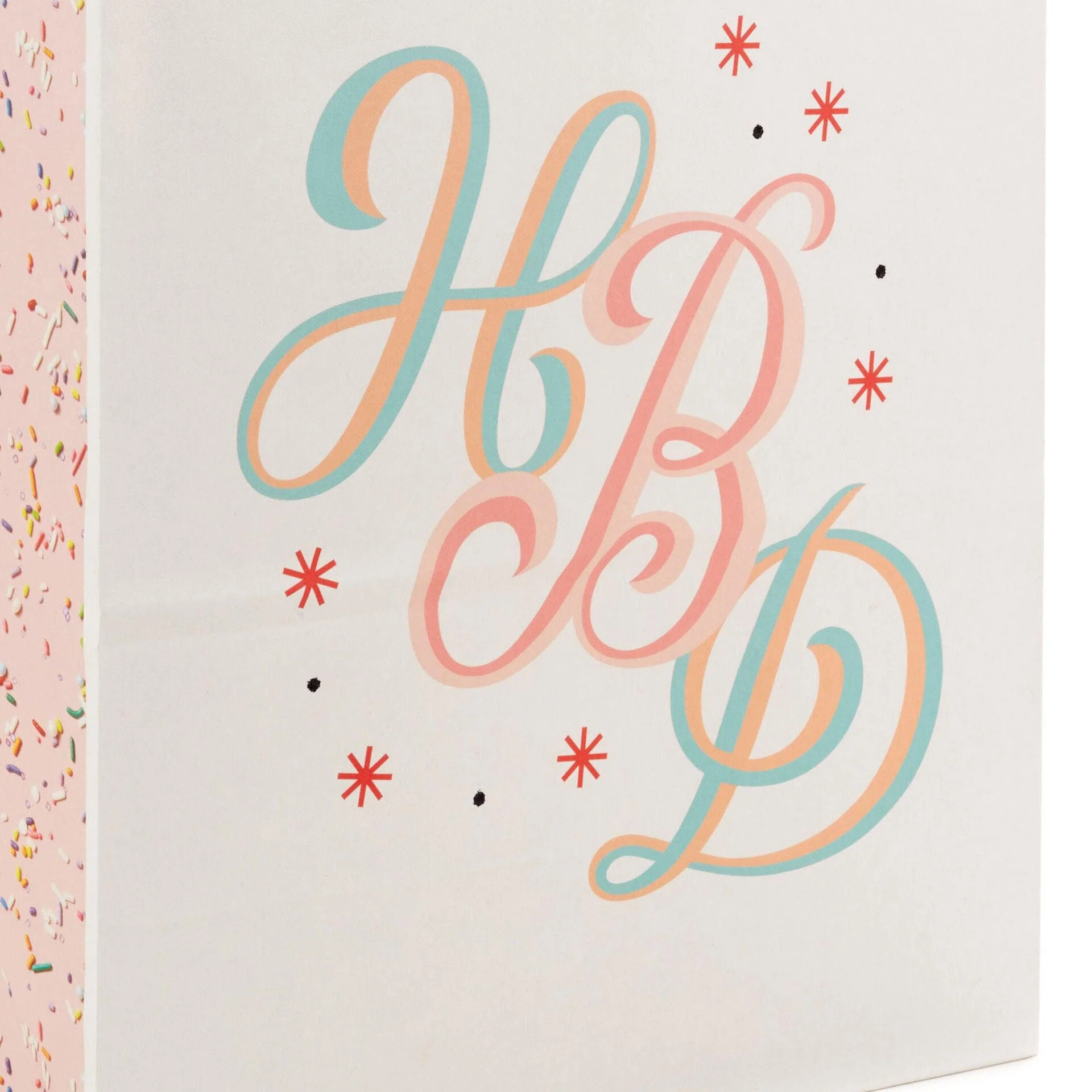 Hallmark : 13" Pastel HBD Large Gift Bag - Image 6