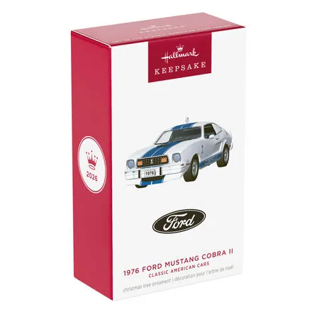 Hallmark : 2026 Keepsake 1976 Ford Mustang Cobra II 36th in the Classic American Cars series (3) - Image 5