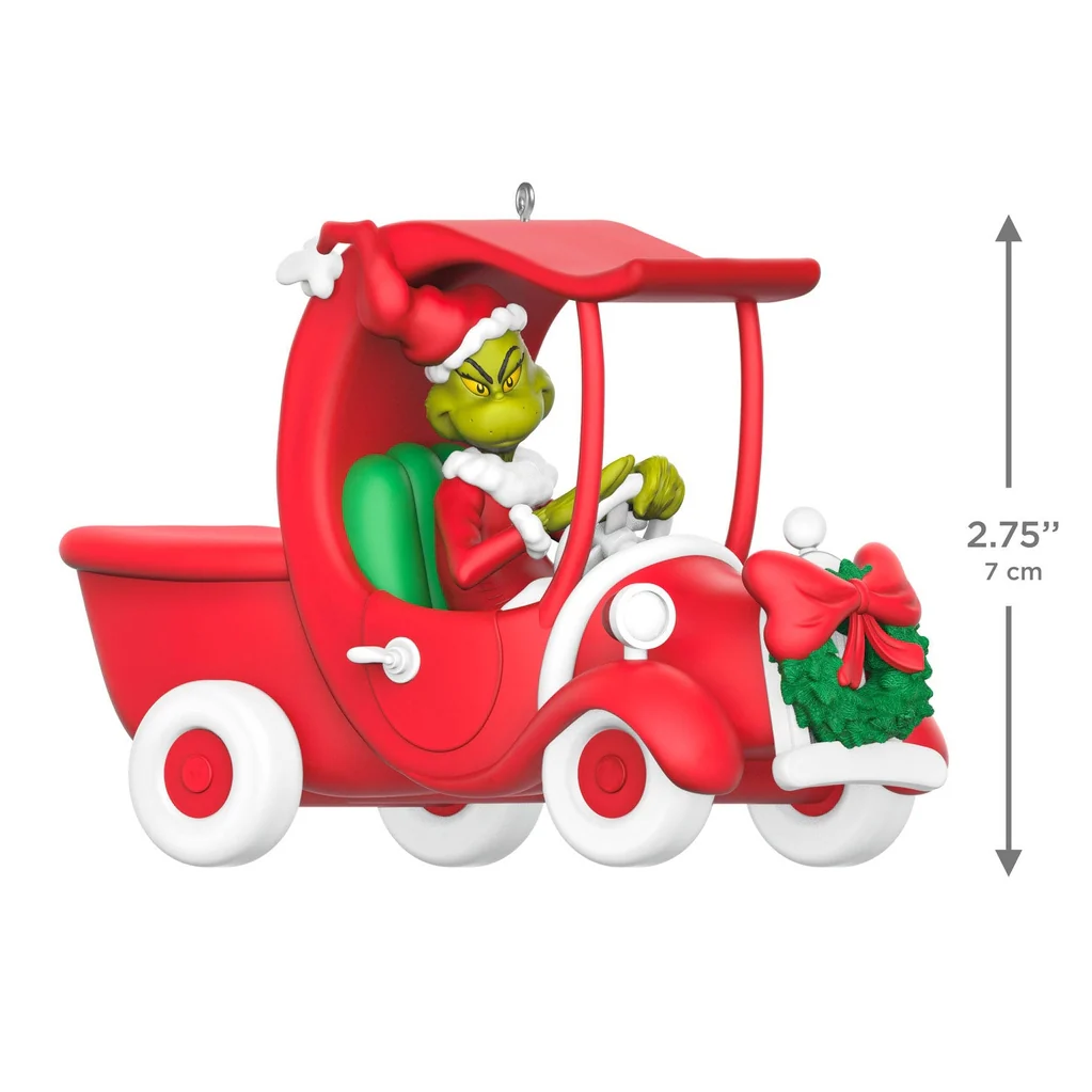 Hallmark : 2026 Keepsake A Grinchy Sleigh On The Way Dr. Seuss's How the Grinch Stole Christmas!™ (11) - Image 4