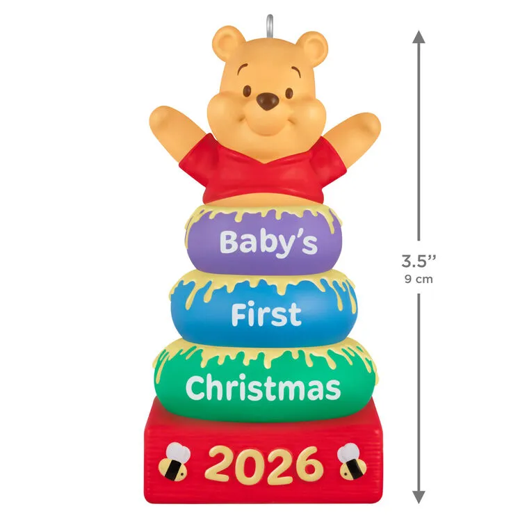 Hallmark : 2026 Keepsake Baby's First Christmas Disney Winnie the Pooh (32) - Image 4