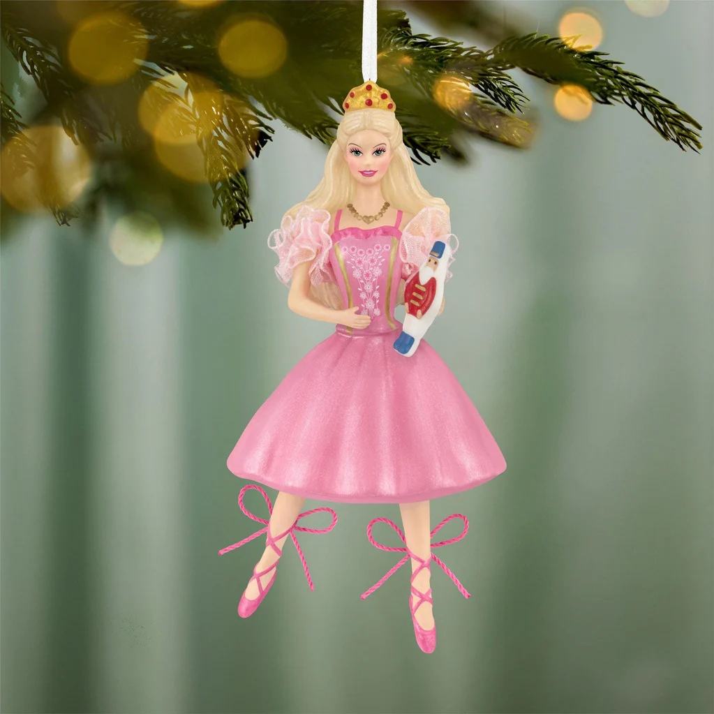 Hallmark : 2026 Keepsake Barbie in the Nutcracker™ 25th Anniversary Barbie™ Ornament (35)