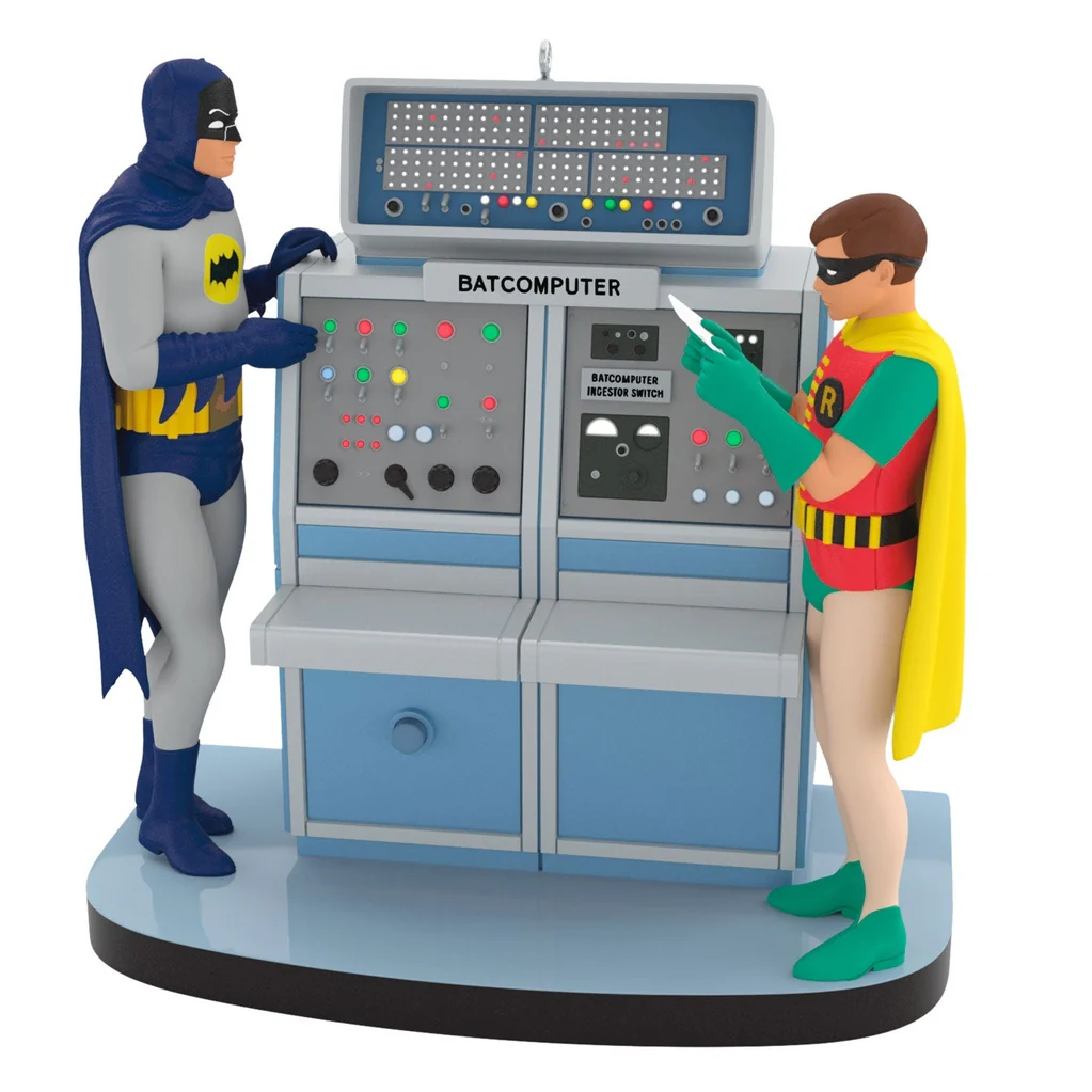 Hallmark : 2026 Keepsake Batman™ The Classic TV Series Batcomputer Ornament With Light and Sound (39) - Image 2