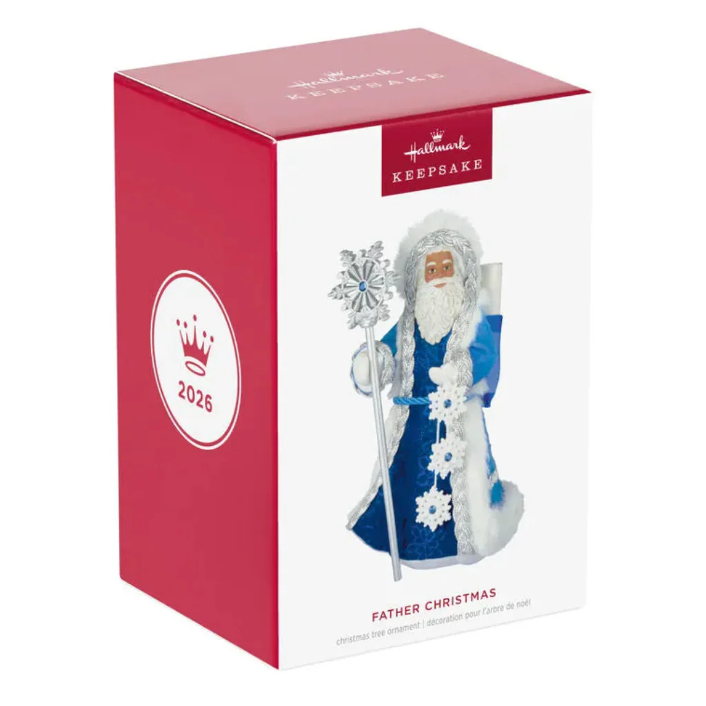 Hallmark : 2026 Keepsake Black Father Christmas Ornament (107) - Image 5