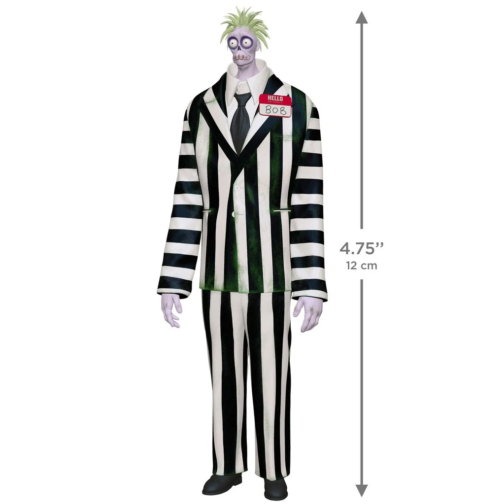 Hallmark : 2026 Keepsake Bob as Beetlejuice Beetlejuice Beetlejuice (51) - Image 4