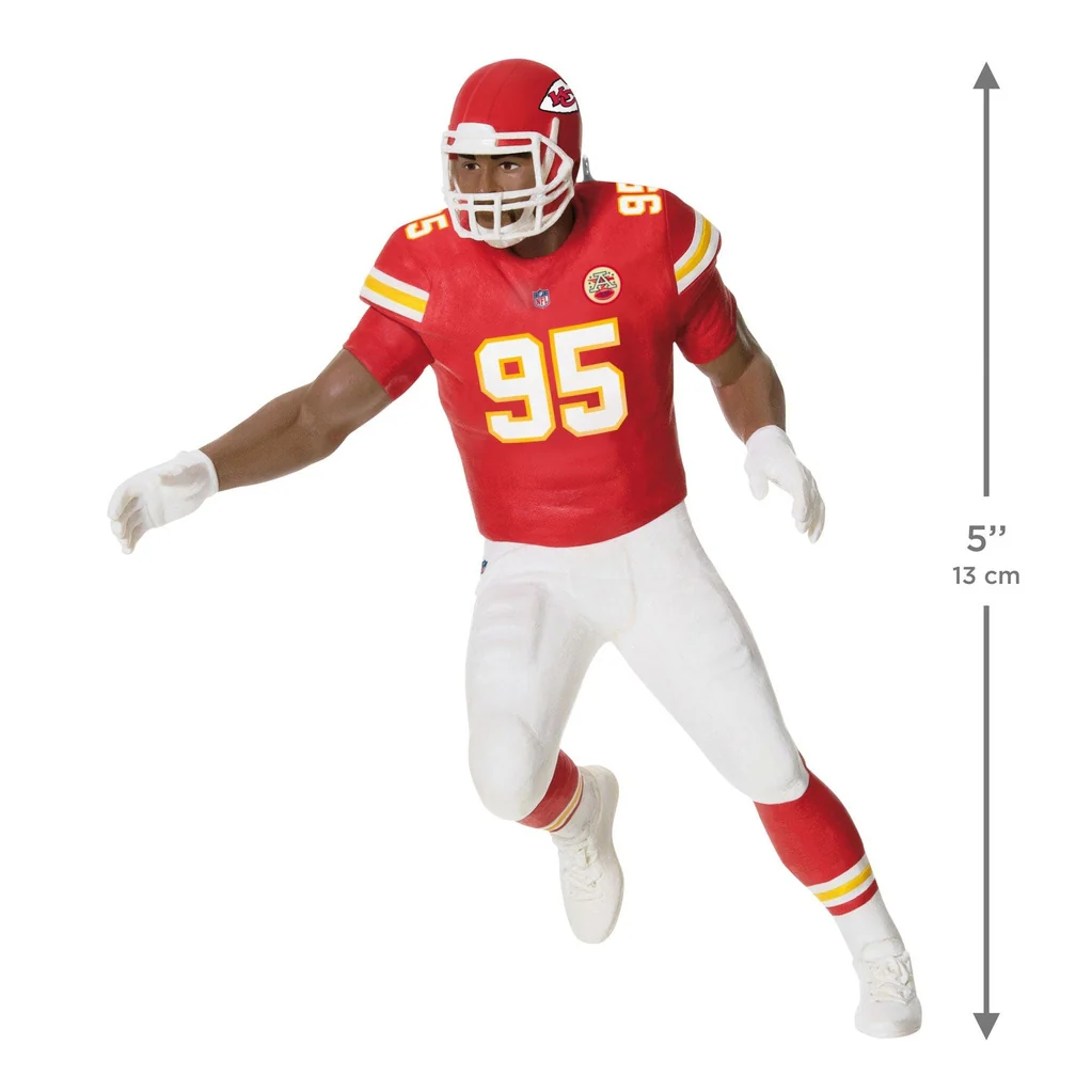 Hallmark : 2026 Keepsake Chris Jones Kansas City Chiefs (64) - Image 4