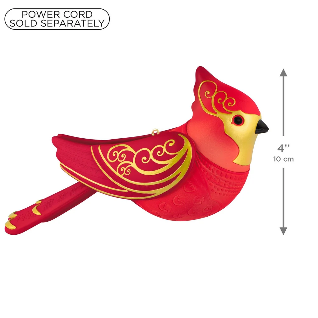 Hallmark : 2026 Keepsake Christmas Cardinal Ornament With Light (65) - Image 4