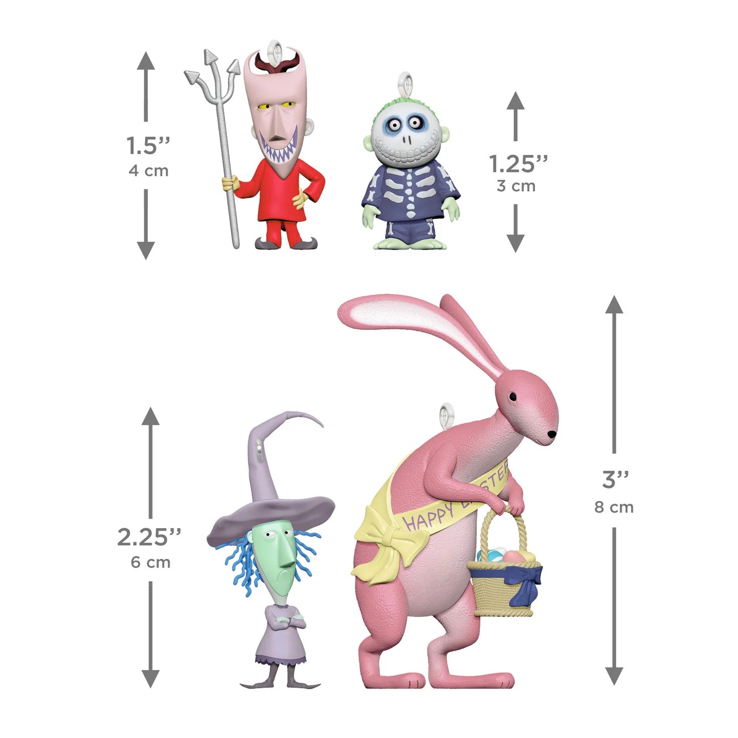 Hallmark : 2026 Keepsake Citizens of Halloween Town Disney Tim Burton's The Nightmare Before Christmas (395) - Image 3