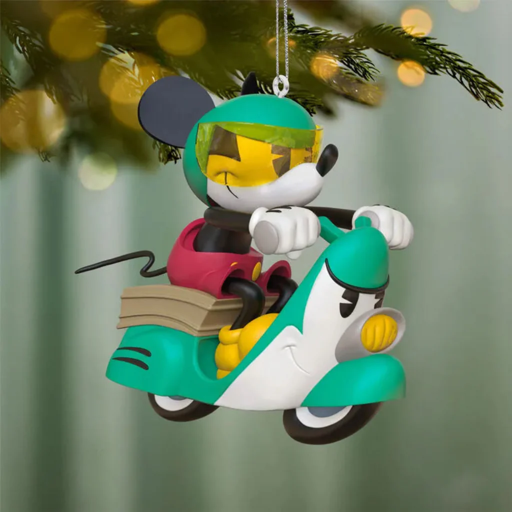 Hallmark : 2026 Keepsake Disney Mickey Mouse Dashing All the Way Ornament (90)