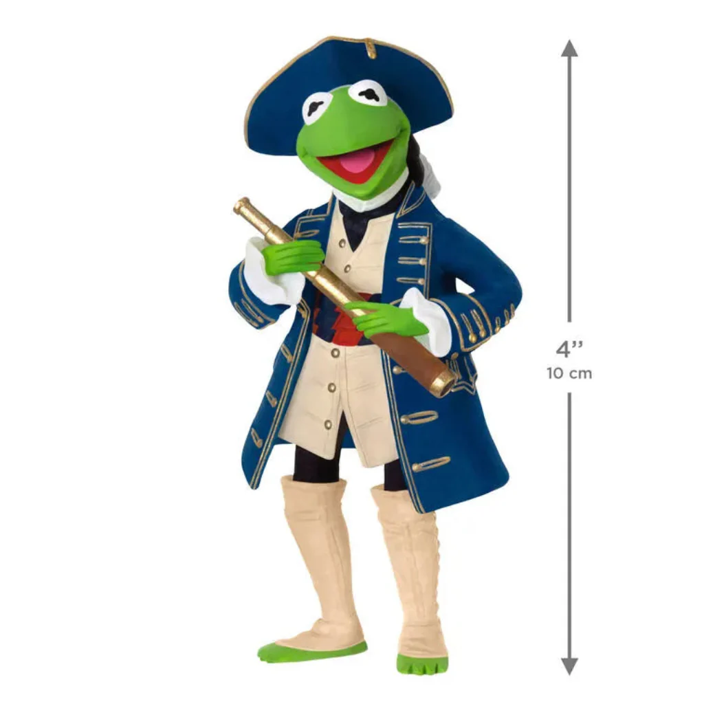 Hallmark : 2026 Keepsake Disney Muppet Treasure Island 30th Anniversary Kermit as Captain Smollett Ornament (175) - Image 4
