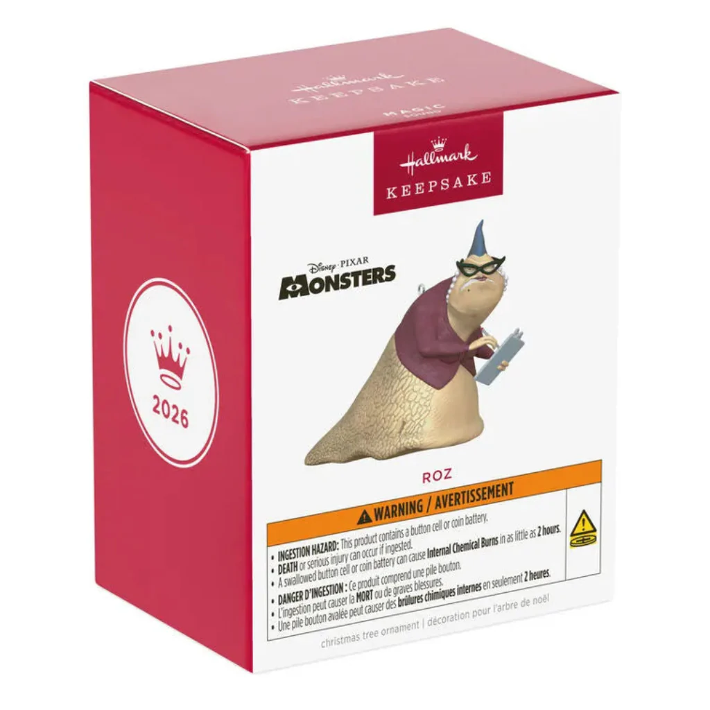 Hallmark : 2026 Keepsake Disney/Pixar Monsters, Inc. Roz Ornament With Sound (250) - Image 5