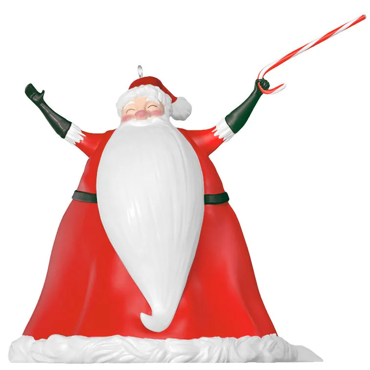 Hallmark : 2026 Keepsake Disney Tim Burton's The Nightmare Before Christmas Santa Claus Ornament (255) - Image 2