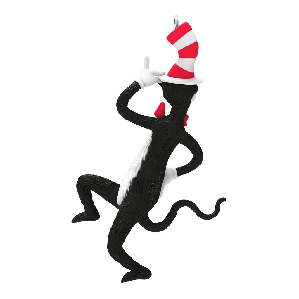 Hallmark : 2026 Keepsake Dr. Seuss's The Cat in the Hat™ Clever Cat Ornament (70) - Image 3