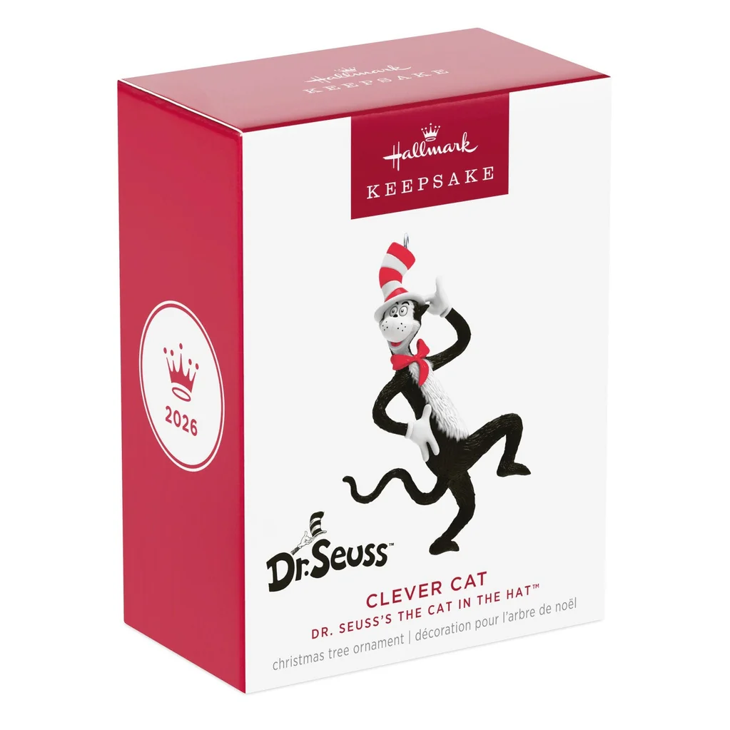 Hallmark : 2026 Keepsake Dr. Seuss's The Cat in the Hat™ Clever Cat Ornament (70) - Image 5