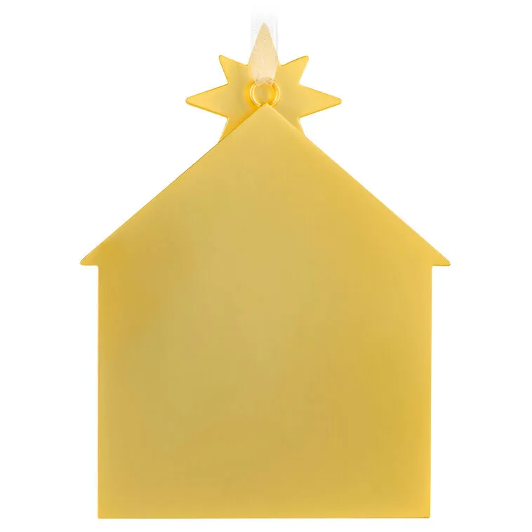 Hallmark : 2026 Keepsake God So Loved the World Nativity Metal Ornament (129) - Image 3