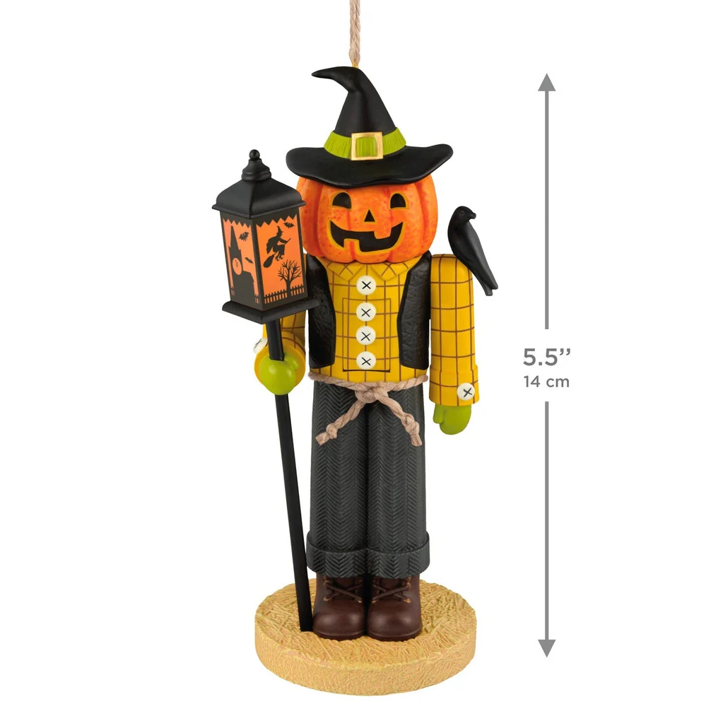 Hallmark : 2026 Keepsake Halloween Noble Nutcracker Sir Gourdon Fields Ornament (406) - Image 3