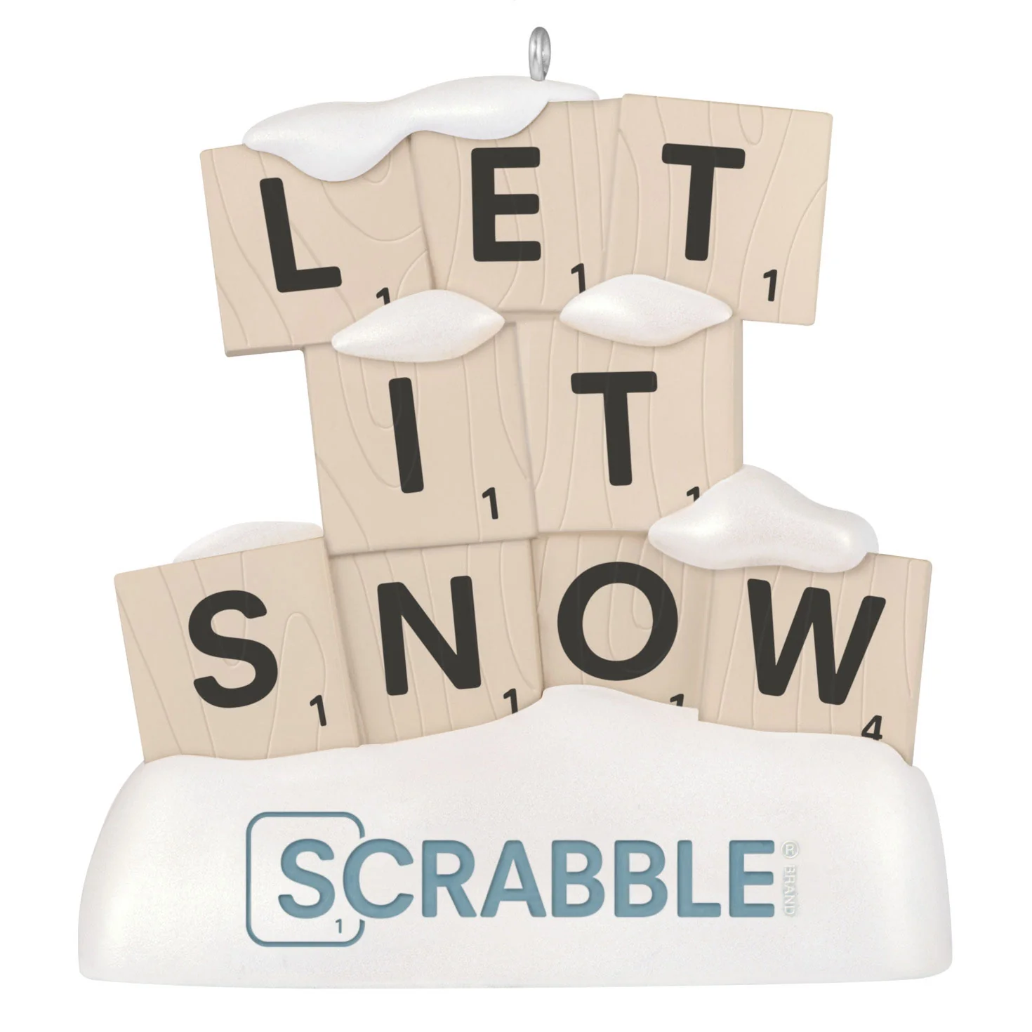 Hallmark : 2026 Keepsake Let It Snow Hasbro® Scrabble® (179) - Image 2
