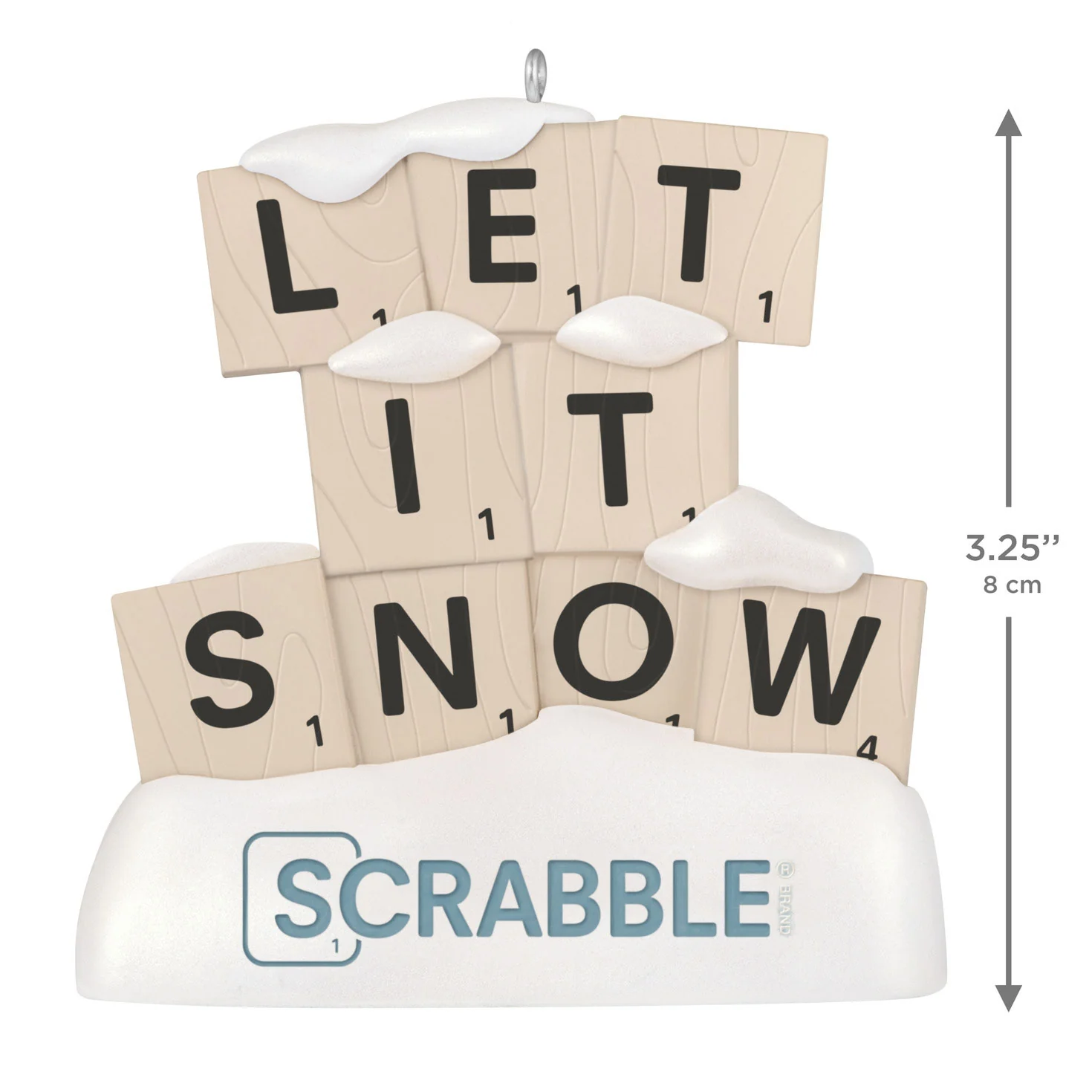 Hallmark : 2026 Keepsake Let It Snow Hasbro® Scrabble® (179) - Image 4