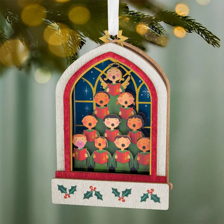 Hallmark : 2026 Keepsake Lifting Their Voices Musical Papercraft Ornament (180)