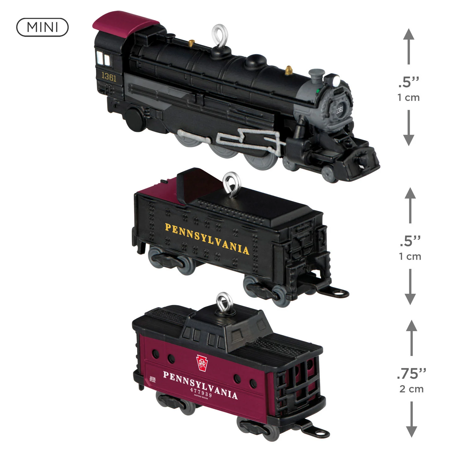 Hallmark : 2026 Keepsake LIONEL® Pennsylvania Steam Locomotive Set (356) - Image 4
