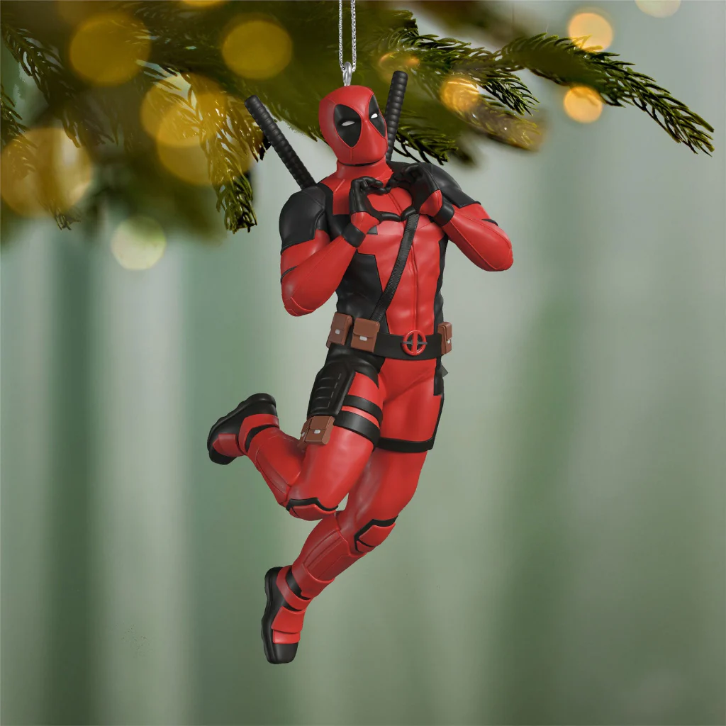 Hallmark : 2026 Keepsake Marvel Deadpool The Merc With a Heart Ornament (307)
