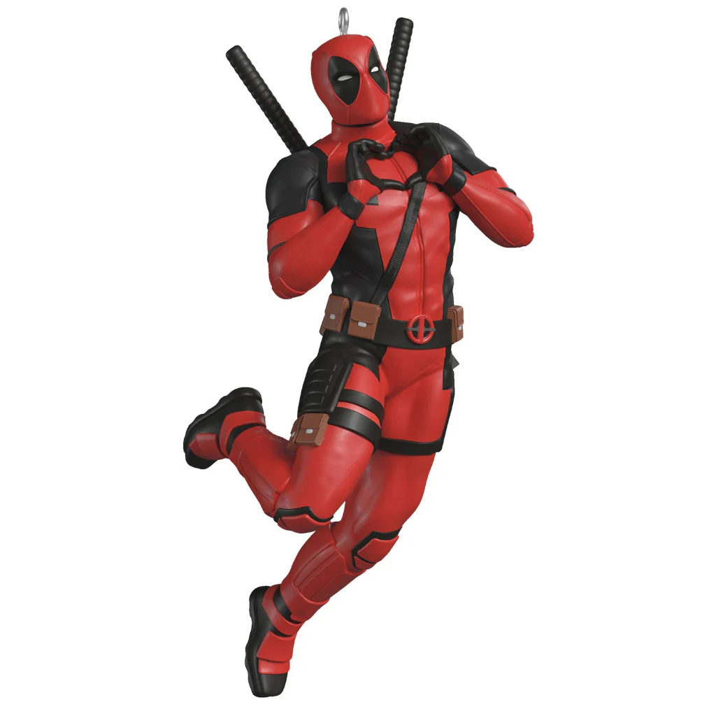 Hallmark : 2026 Keepsake Marvel Deadpool The Merc With a Heart Ornament (307) - Image 2