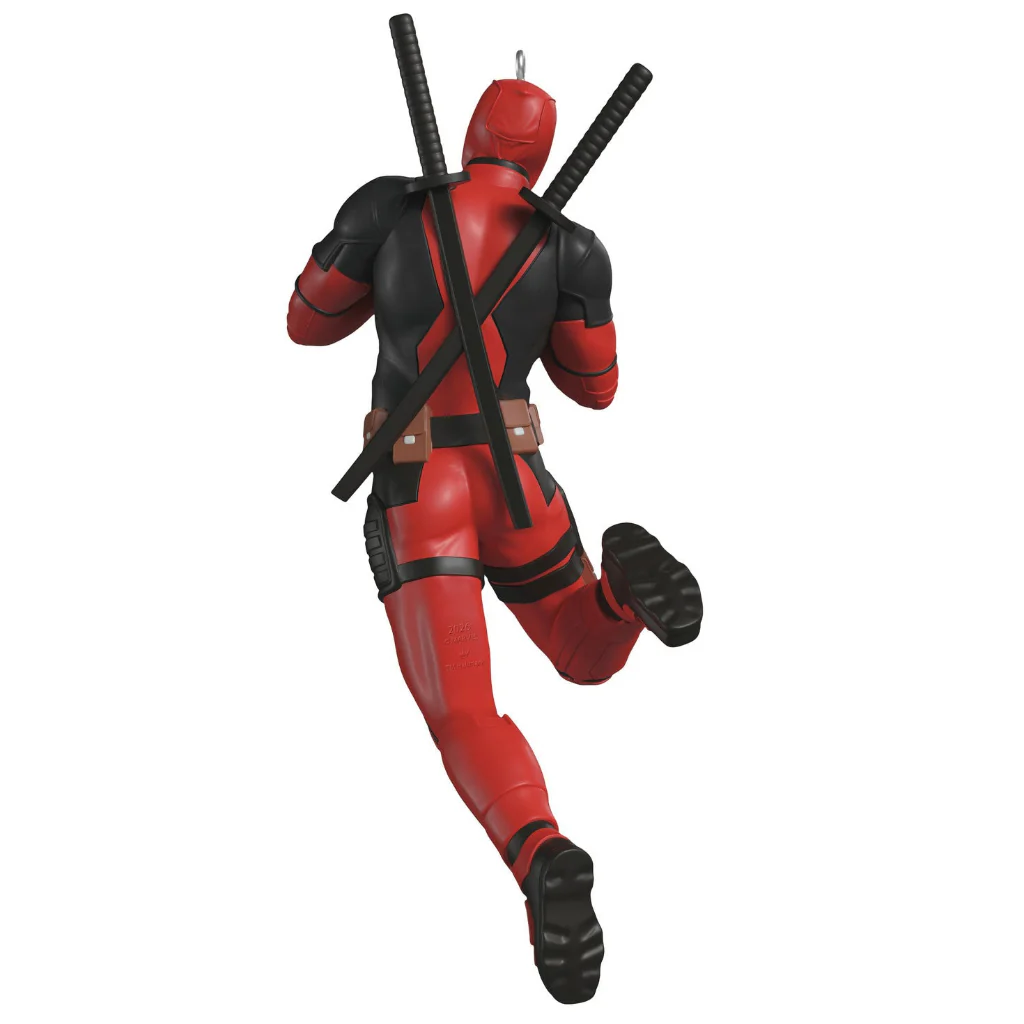 Hallmark : 2026 Keepsake Marvel Deadpool The Merc With a Heart Ornament (307) - Image 3