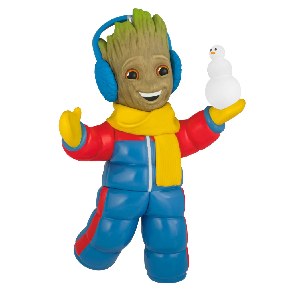 Hallmark : 2026 Keepsake Marvel Studios I Am Groot Snow Day Ornament (273) - Image 2