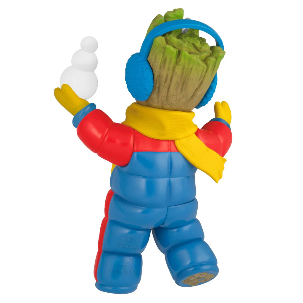 Hallmark : 2026 Keepsake Marvel Studios I Am Groot Snow Day Ornament (273) - Image 3