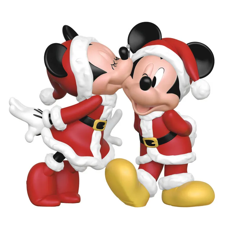 Hallmark : 2026 Keepsake Merry Kissmas! Disney Mickey and Minnie (197) - Image 2