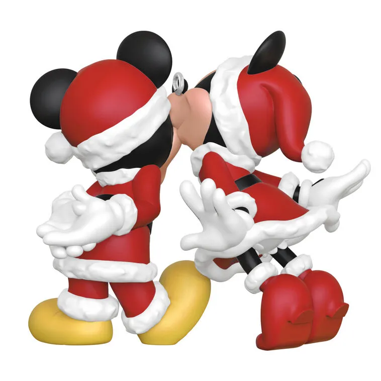 Hallmark : 2026 Keepsake Merry Kissmas! Disney Mickey and Minnie (197) - Image 3