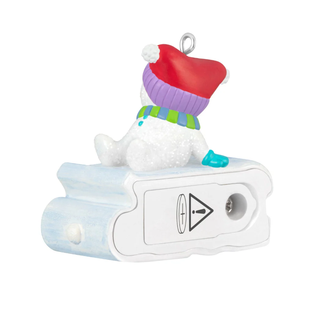 Hallmark : 2026 Keepsake Mini A Snowy 2026 Ornament With Light, 1.25" (344) - Image 3
