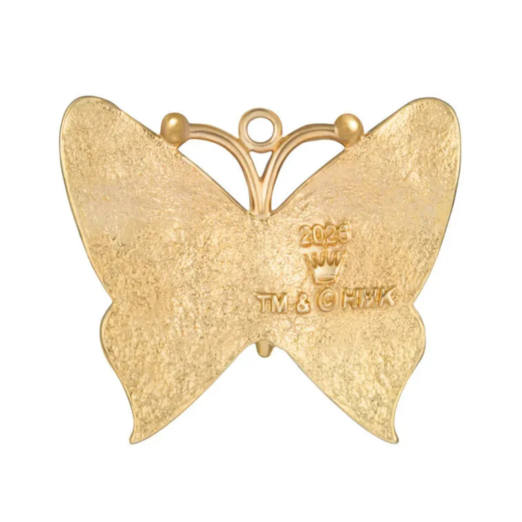 Hallmark : 2026 Keepsake Mini Lovely Little Butterfly Metal Ornament, 1.25 (357) - Image 3