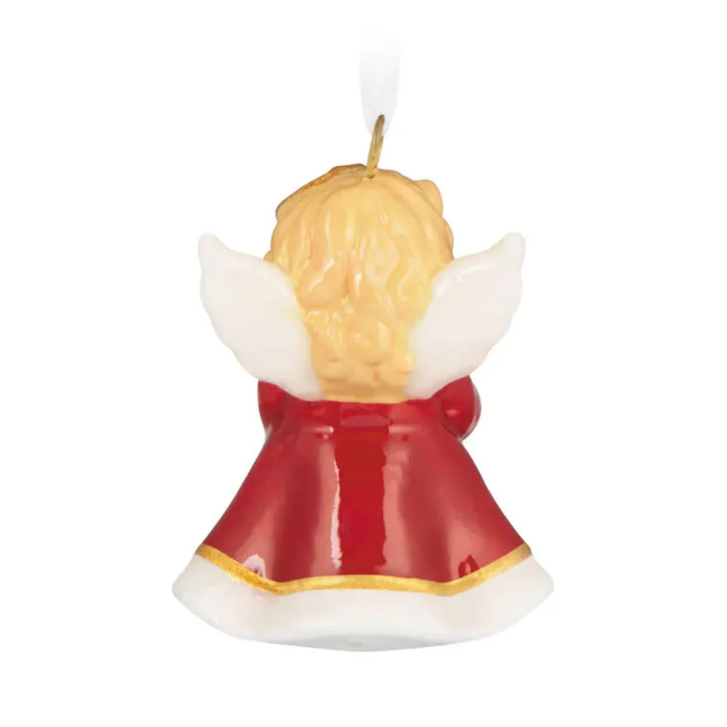 Hallmark : 2026 Keepsake Mini O Little Angel! Porcelain Ornament, 1" (361) - Image 3