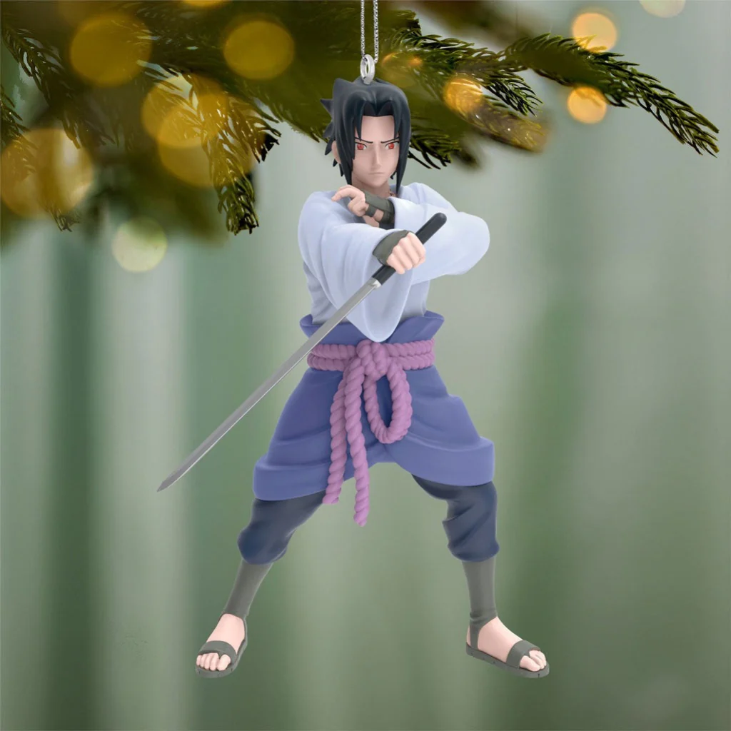 Hallmark : 2026 Keepsake Naruto Sasuke Uchiha Ornament (260)