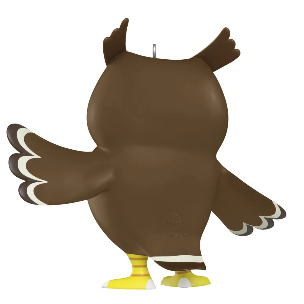 Hallmark : 2026 Keepsake Nintendo Animal Crossing™ Blathers Ornament (49) - Image 3