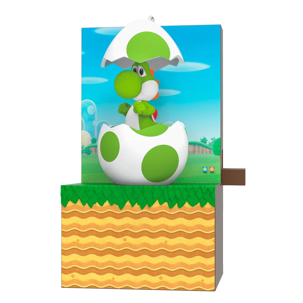 Hallmark : 2026 Keepsake Nintendo Super Mario™ It's Yoshi! Ornament With Sound and Motion(163) - Image 2