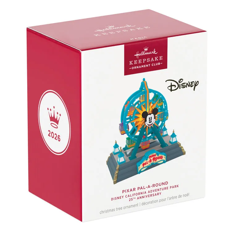 Hallmark : 2026 Keepsake Pixar Pal-A-Round Disney California Adventure Park 25th Anniversary (236) - Image 5