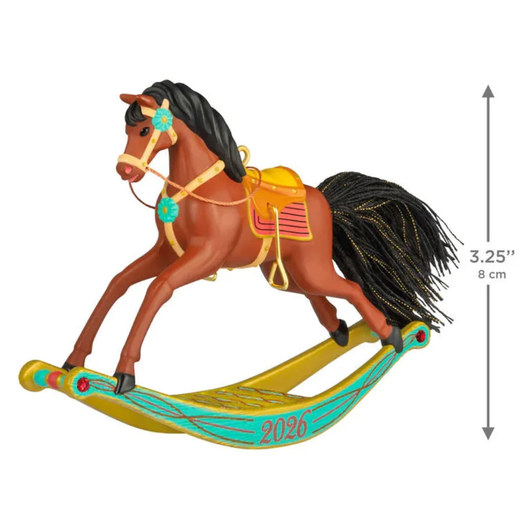 Hallmark : 2026 Keepsake Rocking Horse Memories 2026 Ornament (248) - Image 4