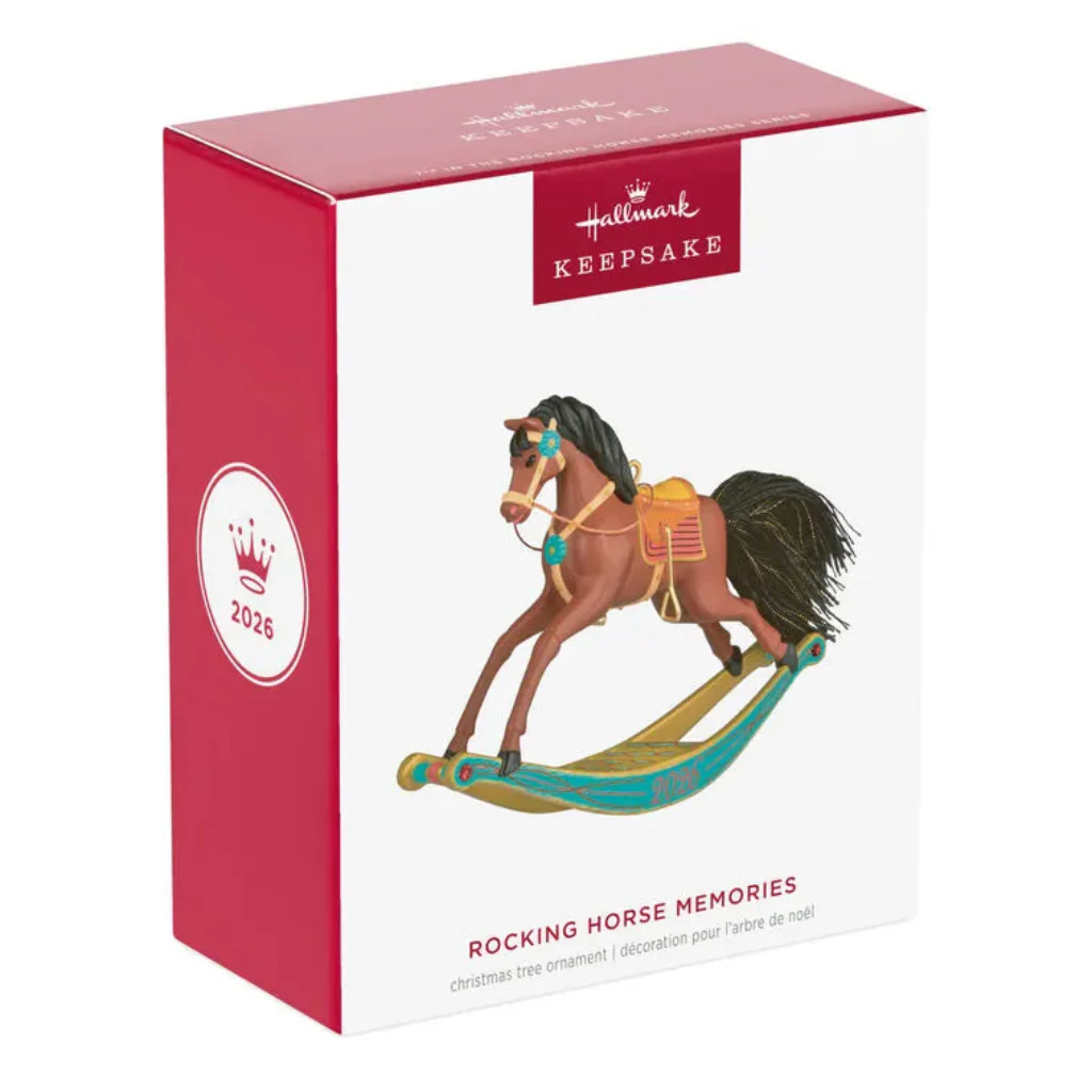 Hallmark : 2026 Keepsake Rocking Horse Memories 2026 Ornament (248) - Image 5