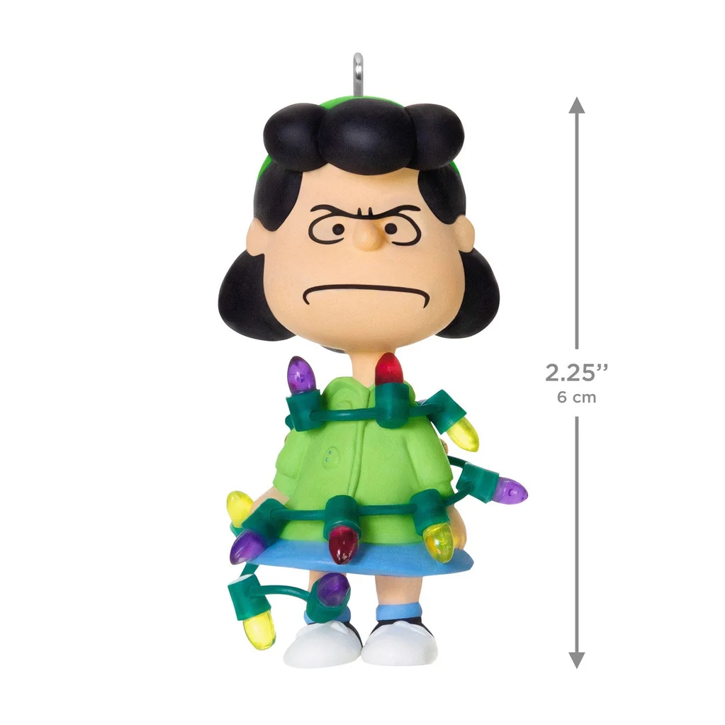 Hallmark : 2026 Keepsake The Peanuts® Gang Lucy's All Tangled Up! Ornament (193) - Image 4